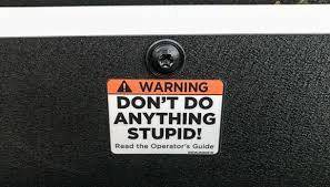 Illustration for article titled Admission of stupidity/Safety tip: